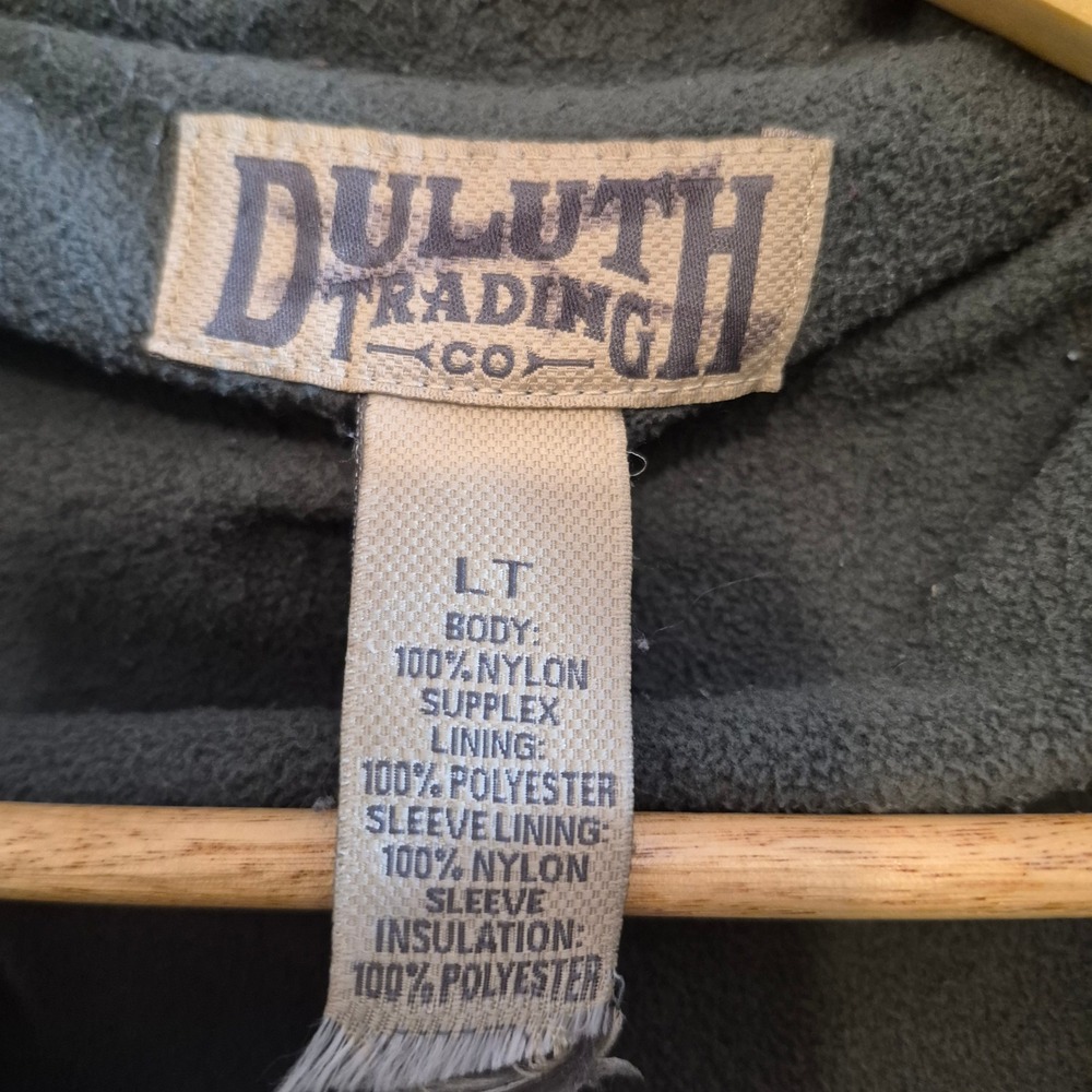 Duluth Trading Co Women LT Blue Supplex Nylon Fleece Lined Full Zip Jacket 32523 - Picture 3 of 5